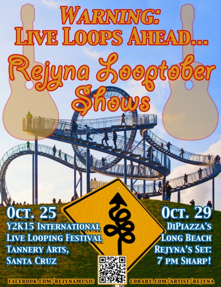 Rejyna Looptober 2015 Tour Poster
